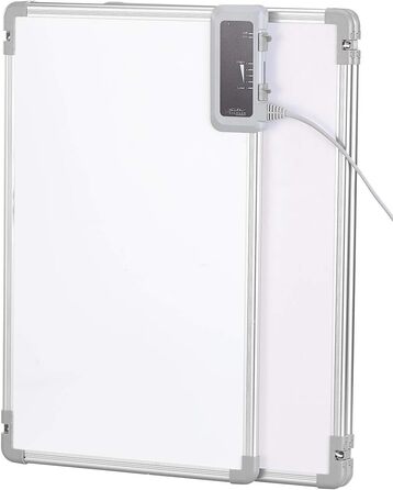 Інфрачервоний обігрівач Sichler Household Appliances складна інфрачервона нагрівальна панель з алюмінієвою рамою до 80 C 315 Вт (нагрівальна панель, міні-обігрівач, офіс)