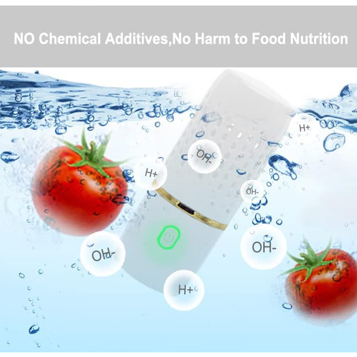 Машина для миття фруктових овочів, акумуляторна машина для чищення овочів та фруктів, портативний побутовий міні-засіб для чищення їжі для м'яса, морепродуктів