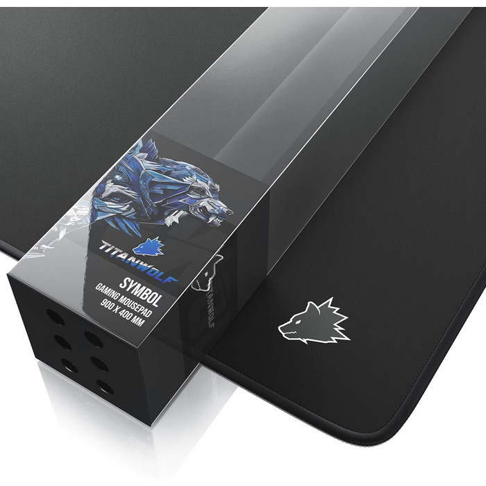 Великий XXL килимок для миші 900x400x3 мм - Настільний килимок - Ігровий килимок - Покращена точність і швидкість - Гумова основа