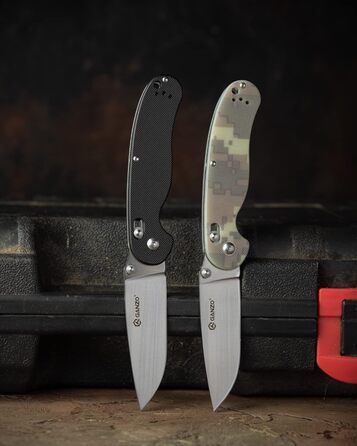 Складаний кишеньковий ніж Firebird GANZO FB727S-CA G10 з кліпсою з нержавіючої сталі 440C клинок Полювання Риболовля Відкритий EDC