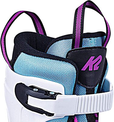 Дитячі ковзани K2 Juno Ice для дівчаток, M (EU 32-37), білий/блакитний