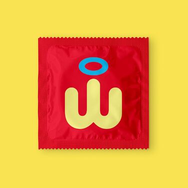 Ультратонкі презервативи Wingman нового покоління з інноваційною кліпсою, упаковка з 24 шт.