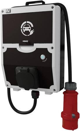 Мобільна настінна зарядна станція Doktorvolt 11kw тип 2 зарядний пристрій для електромобілів e-car CEE штекер 16A