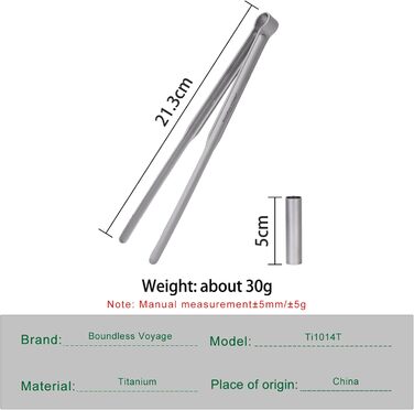 Титанова решітка для гриля iBasingo з кухонними щипцями для барбекю, надлегкий аксесуар для гриля на свіжому повітрі, для кемпінгу, пішого туризму та походів, термостійка пластина для гриля товщиною 2 мм (Ti2023CTi1014T)