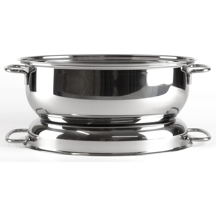 Каструлі Roaster Collection, всі типи варильних поверхонь індукційні, високоякісна нержавіюча сталь 18/10, кришка з терморегулятор