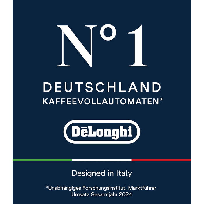 Кавомашина De'Longhi Dinamica Plus автоматична, 24 напої, Titanium