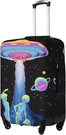 Чохол для валізи Raumschiff, міцний захист, підходить для багажу розміром 45,7 - 81,3 см, малий, Чорний