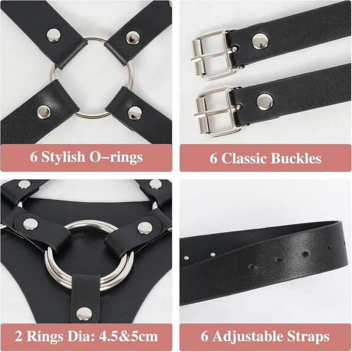 Страпон Klpertoror, регульований, високий пояс, чорний