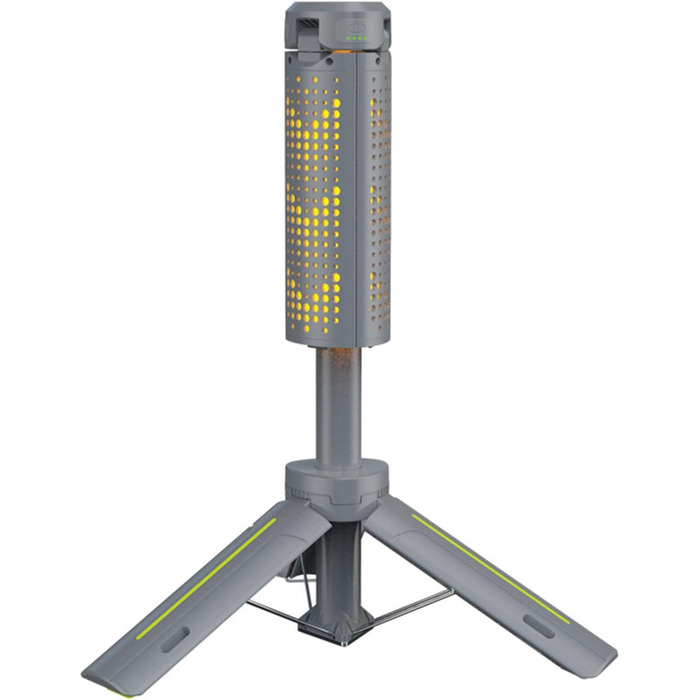 Портативний кемпінговий ліхтар, регульована яскравість та висота, 8000 мАг, водонепроникний, для наметів, походів, риболовлі, активного відпочинку, висувний кемпінговий ліхтар