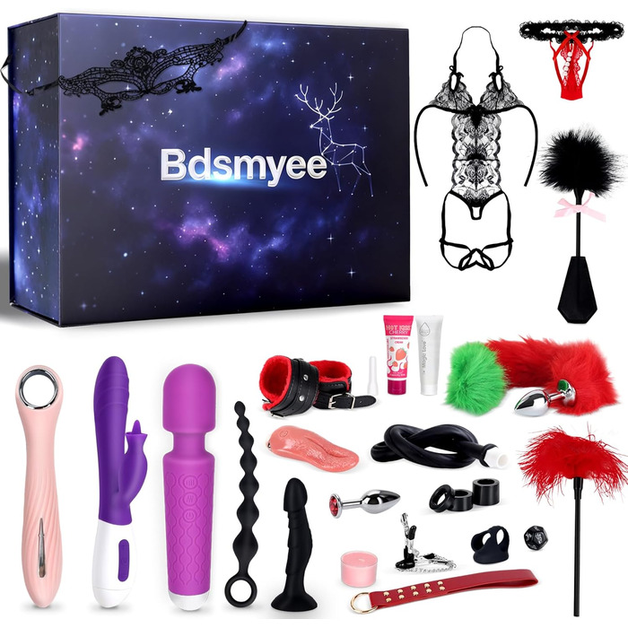 Еротичний адвент-календар 2025 BDSMYEE, 24 в 1, набір секс-іграшок для пар, розкішний