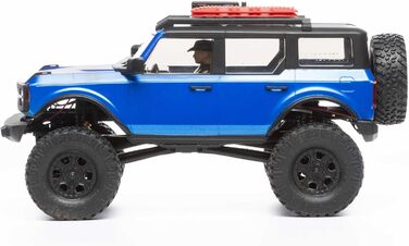 Радіокерований позашляховик Axial SCX24 1/24 2021 Ford Bronco 4WD Brushed RTR (Готовий до використання), Синій, AXI00006T3