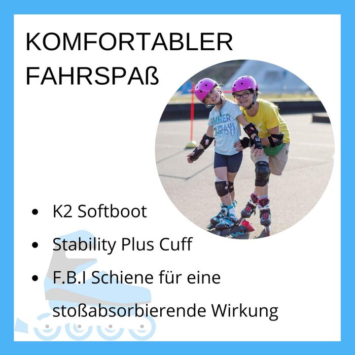 Регульовані дитячі роликові ковзани / роликові ковзани / роликові ковзани для дівчаток / 30E0876 35-40 EU, 2 Cadence