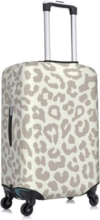 Чохол для валізи Леопард, міцний, для валіз розміром 45.7-81.3 см, коричнево-чорний, малий