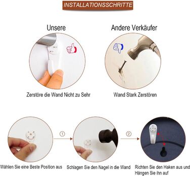 Кварцовий настінний годинник VIKMARI Дерев'яний тихий підвісний годинник, круглий сільський годинник на батарейках, легко читаєтьс