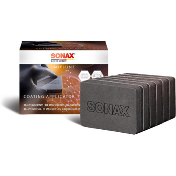 Аплікатор для покриття SONAX PROFILINE (6 шт. ) Накладки зі спеціальною флісовою поверхнею для нанесення всіх покриттів SONAX Стаття -Ні. 02377410