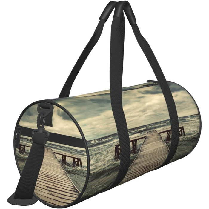 Кругла спортивна сумка для подорожей, чоловіча та жіноча спортивна сумка