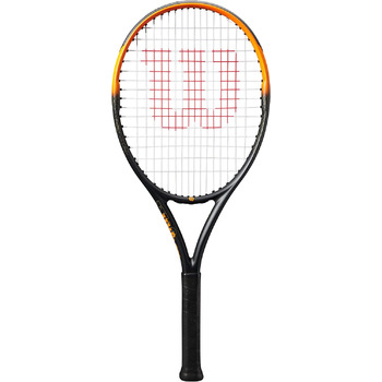Тенісна ракетка Wilson Burn Spin Jr 26, чорний/помаранчевий