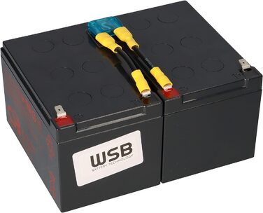 Невідомий акумулятор, сумісний із CSB-SCD6 SCD6, сумісний із APC RBC6 RBC 6 Plug & Play