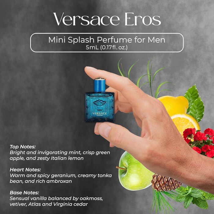 Набір мініатюр Versace Men Miniatures Set (4×5 мл)