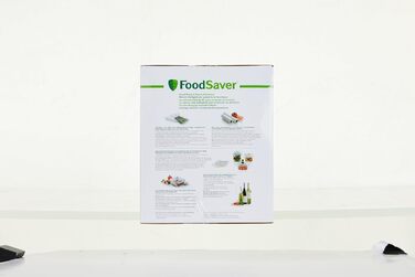 Вакуумний пакувальник FoodSaver з слайсером і зберіганням рулонів з ручним вакуумним пакувальником і функцією маринування Містить вакуумні пакети в асортименті FFS017X, срібний стандарт