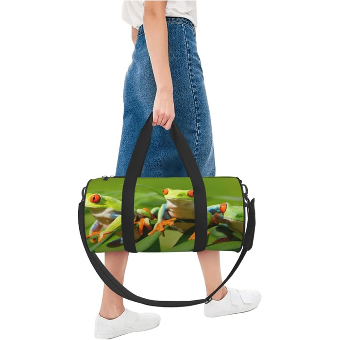 Дорожня сумка з дизайном черепа, кругла, великої місткості, легка та міцна, чудовий подарунок для походів, відпустки, ділових поїздок та іншого, кумедний принт, універсальний розмір.