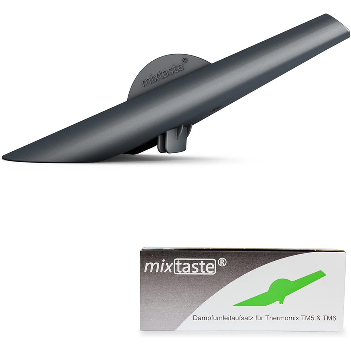 Паровий дивертор mixtaste сумісний з Thermomix TM5, TM6, TM Friend, із захищеним захистом від переливу, насадкою для відхилення пари, аксесуарами, каміном, захистом меблів, витяжкою