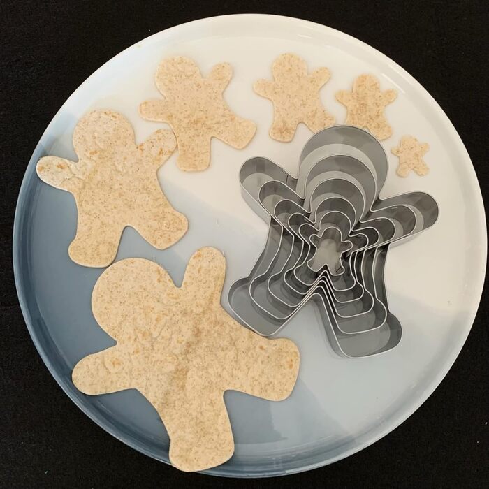 Набір формочок для печива Імбирний чоловічок 6 шт UKoosien