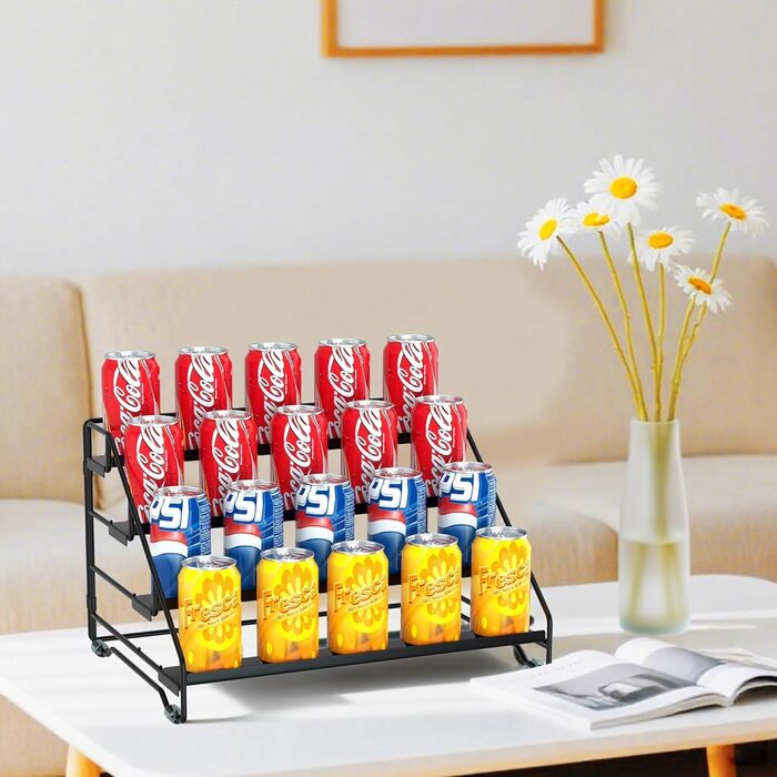 Рівнева металева підставка для спецій Jolitac, кухонна підставка для спецій, не потребує свердління, органайзер для спецій для кухні, шафи, комори, стільниці, 4-