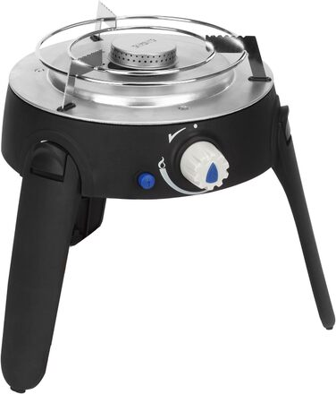 Гриль для кемпінгу Safari Chef 30 LP - 50mBar - Газовий гриль для кемпінгу - Сталь, алюміній і пластик - Газова плита для кемпінгу