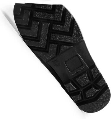 Чоловіче гумове взуття, чоловічі гумові чоботи, високі гумові черевики для активного відпочинку на природі, чоботи на платформі для водного взуття, чорні, розмір EU 41