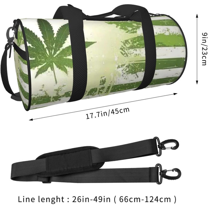 Дорожня сумка-циліндр з квітковим візерунком, спортивна сумка для чоловіків та жінок, сумка-мішок, спортивна сумка