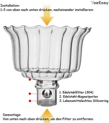 Елегантний скляний чайний набір Ледачий чайник автоматичний заварник, преміум аксесуари для дому, розкішний набір для чайної церемонії з магнітним закриттям.