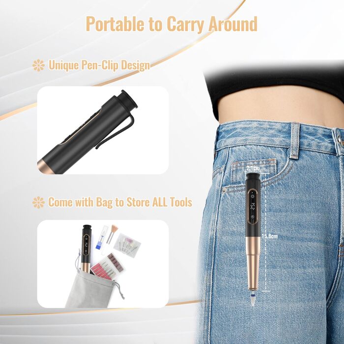 Набір для манікюру Denabuty (12-в-1)