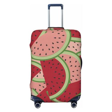 Чохол для валізи Кавун BAFAFA, захисний еластичний чохол від подряпин та пилу, чорний, розмір 95