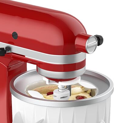 Деталі морожениці для міксера Kitchenaid, насадка для приводу морозива для морозива та сорбету Gelatomaker, запасні частини для лотка для морозива Kitchenaid від FOCOllK