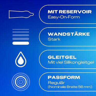 Презервативи Durex Skin-to-Skin Real-Feel, без латексу, 30 шт