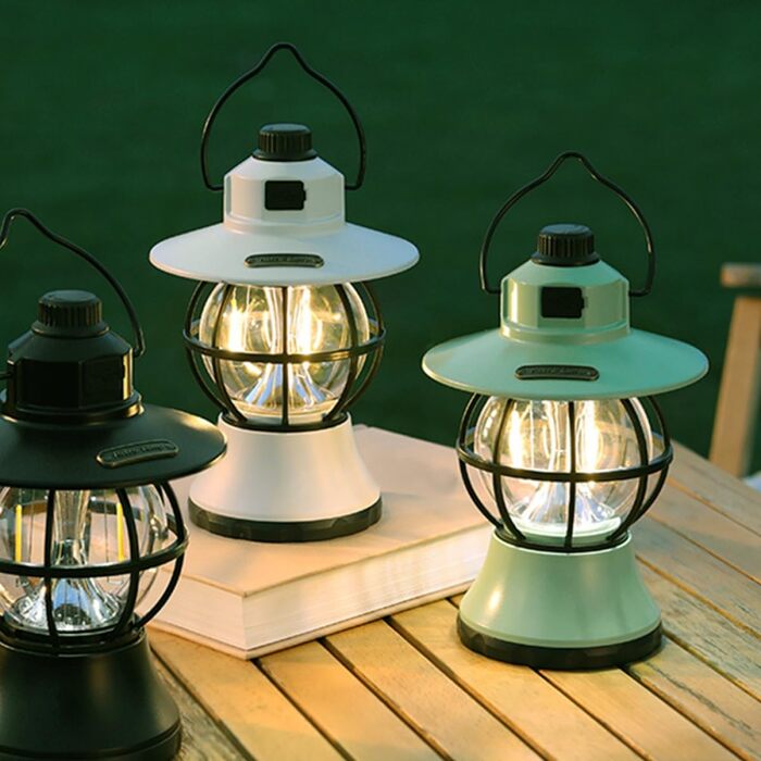 Портативний акумуляторний кемпінговий ліхтар PACKOVE з ручкою, багатофункціональний ліхтар для намету на відкритому повітрі, для піших прогулянок та походів, компактний та легкий