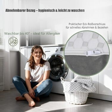 Подушка для шиї з піни з ефектом пам&39яті Ергономічна подушка 55x35x12 см, регульована по висоті Подушка для сну на боці Подушка для сну на животі Подушка для сну на спині