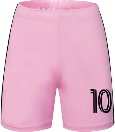 Подарунковий набір дитячої футбольної майки та шортів Miami 2023/2024 10, домашня форма, дитячі розміри, рожевий 26/152 (8-9 років)