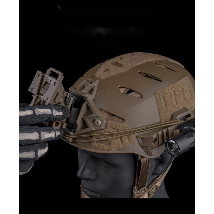 Багатофункціональний страйкбольний шолом 3.0 з переднім кріпленням для NVG, двошарова підкладка, тактичний пейнтбольний страйкбольний швидкий шолом сірого кольору, регульований обхват голови 56-60 см