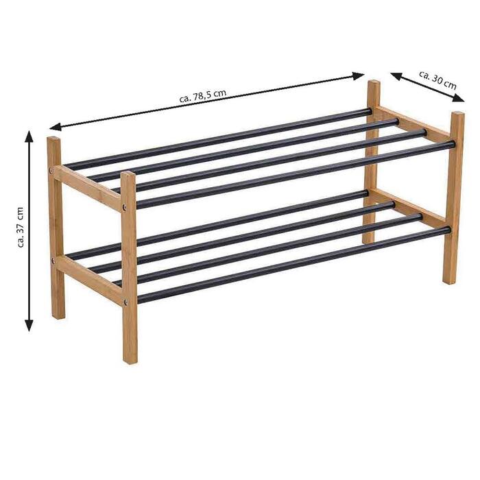 Полиця для взуття Casa Si Shoe Rack Bamboo (CS92307W04)