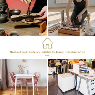 Набір для чаювання Керамічний, жаростійкий, з чайником-термосом для дому та подорожей