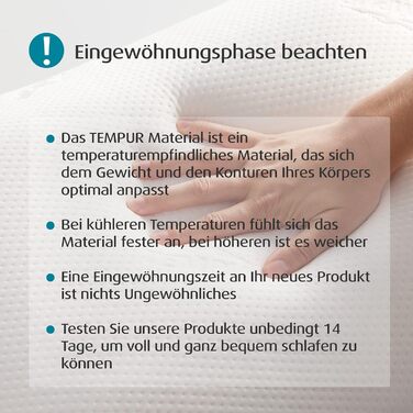 Подушка для сну TEMPUR Ombracio, ергономічна подушка у формі метелика для тих, хто спить на животі, середньої жорсткості, 60 x 50 x 10 см, біла (модель-наступник подушки)