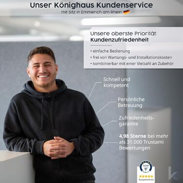 Інфрачервоний обігрівач Knighaus Custom Image & Photo з TV SD та 5-річною гарантією - Зроблено в Німеччині (завантажте власне зображення та створіть унікальний виріб) (800 Вт - біла рамка) - вкл. термостат 800 Вт - біла рамка