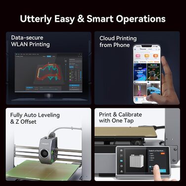 Принтер Creality Ender 3 V3, висока швидкість 600 мм/с із суцільнометалевою конструкцією, новий CoreXZ із прямим екструдером із по