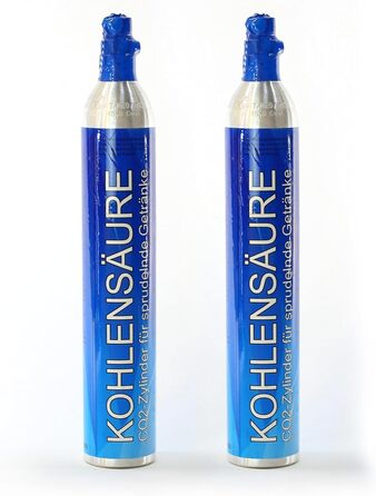 Балон з вуглекислим газом CO2 з наповненням 425 г для газованої води (2)