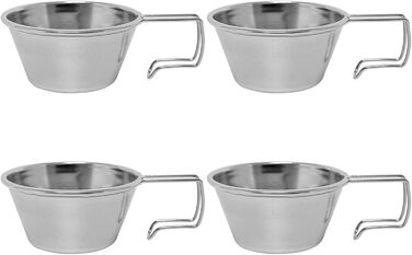 Корозійностійка кружка для активного відпочинку, 50 мл, безпечна для харчових продуктів, текстура з нержавіючої сталі, кава, підходить для гір та екскурсій, кава для походів