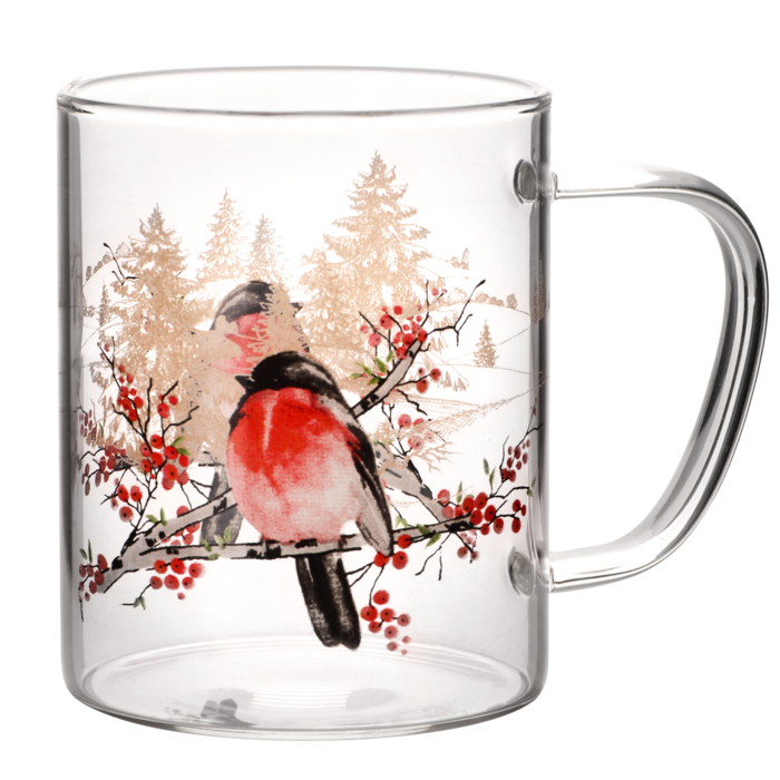 Набір чашок Viva NY Winter Bird, 2х400 мл (7109513)