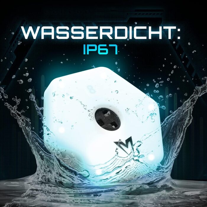 Світло для тренування реакції METIS 4/8 QTY - покращують рефлекси та швидкість реакції Підключення до додатку Пакет з 8 шт.