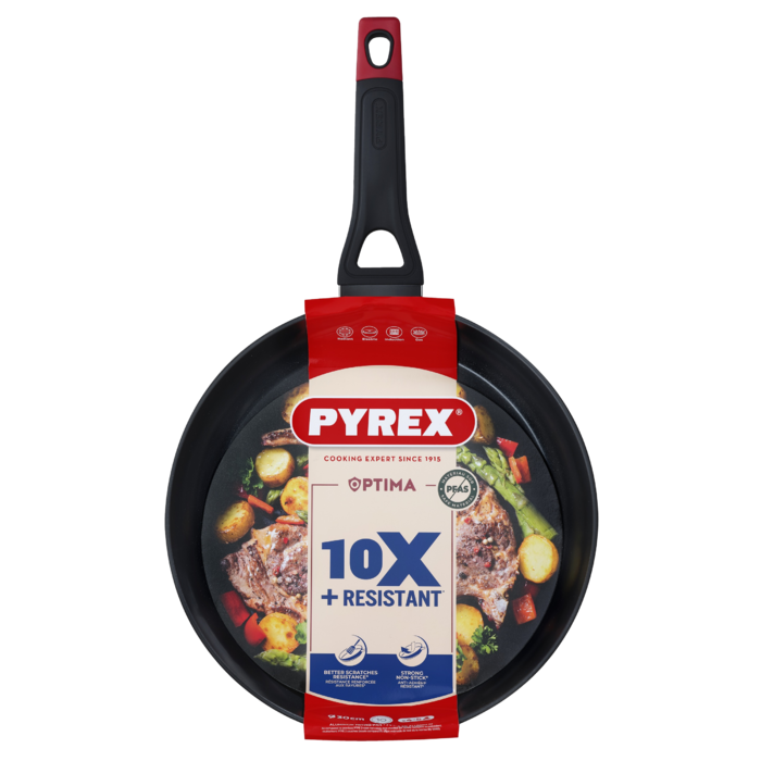 Сковорода Pyrex Optima 30 см, класична (7120895)